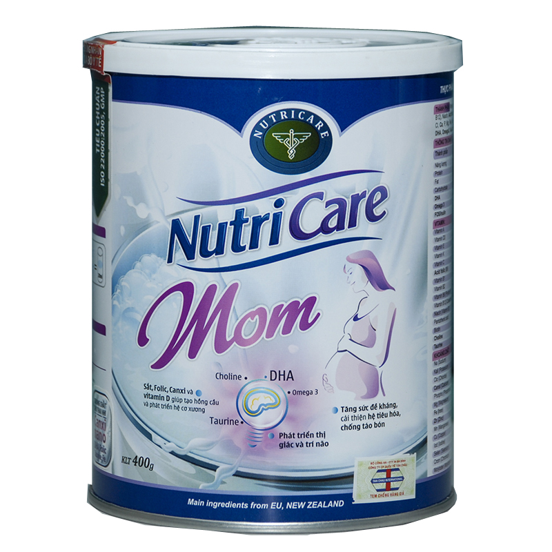 Sữa bột Nutricare Mom - hộp 400g