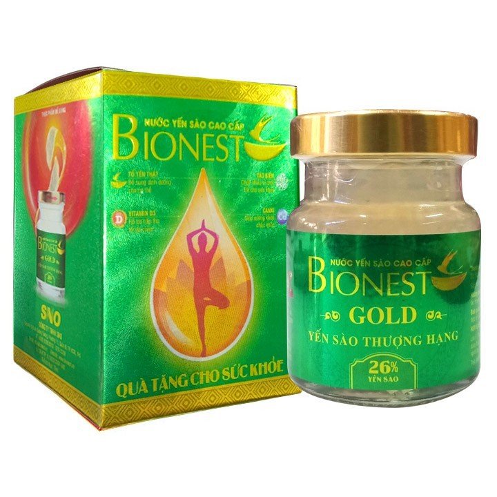 Yến sào Bionest Gold cao cấp 26% - 1 lọ