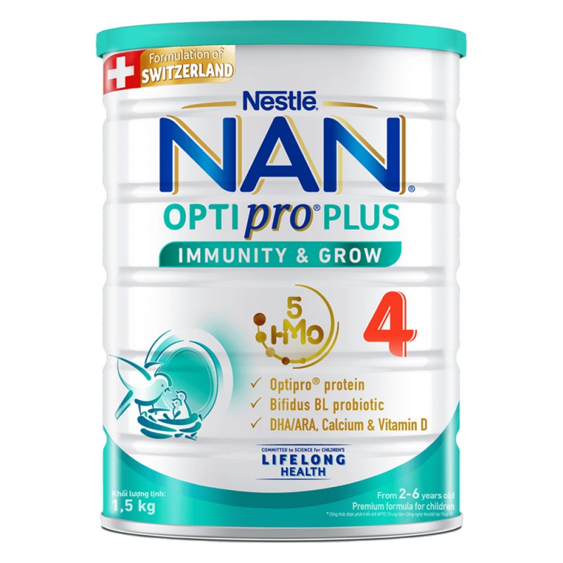 Sữa Nan Optipro Plus HMO 4 1.5kg