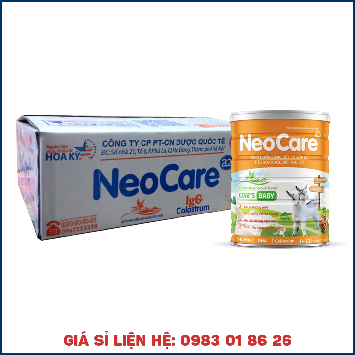 1 Thùng Sữa NeoCare goat's baby 900g