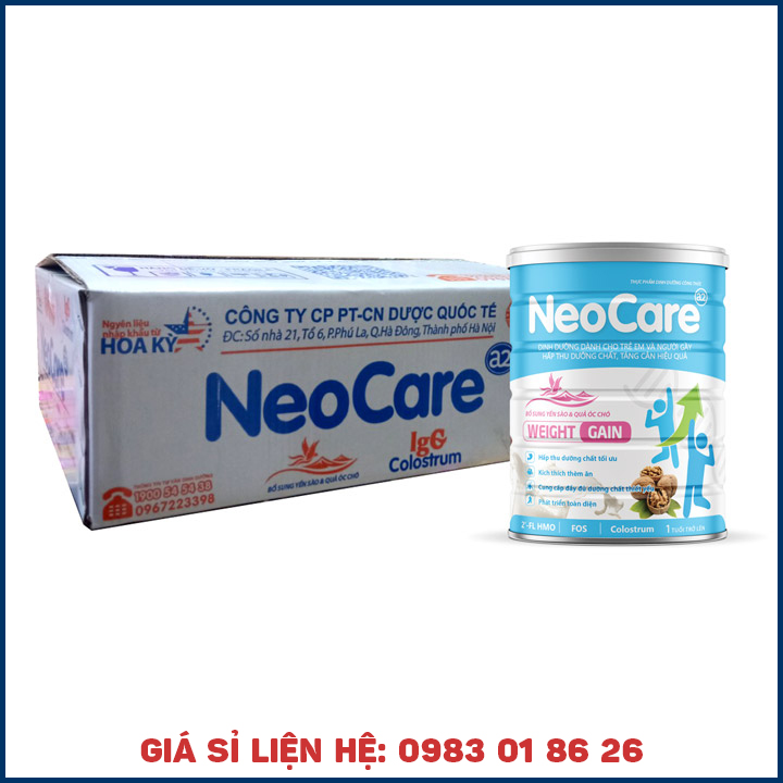 1 Thùng Sữa NeoCare weight gain (1 tuổi trở lên) 900g