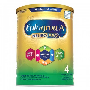 Sữa bột Enfagrow A+ 4 1.7kg vị nhạt dễ uống