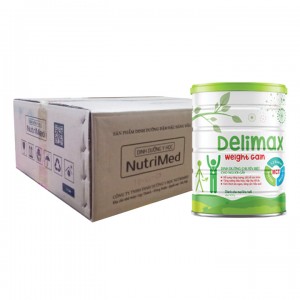 Thùng 6lon Sữa bột Delimax Weight Gain 900g