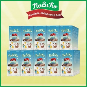 10 Hộp Sữa Tăng Chiều Cao Nobiko Nhập Khẩu Nhật Bản, Cho Trẻ 2 Đến 16 Tuổi