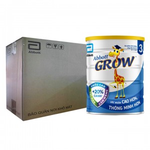 Thùng 6lon Sữa Abbott Grow 3 - 900g