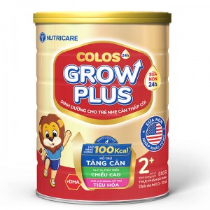 Sữa Colos Grow Plus 2 850G (2-10 tuổi)