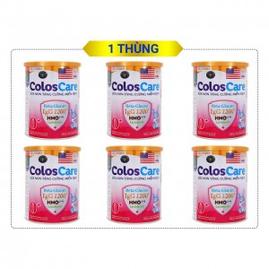 Thùng 6 lon Sữa bột colos care 0-900g