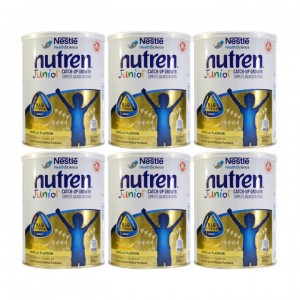 Thùng 6 lon Sữa Nutren Junior 900g dành cho trẻ biếng ăn