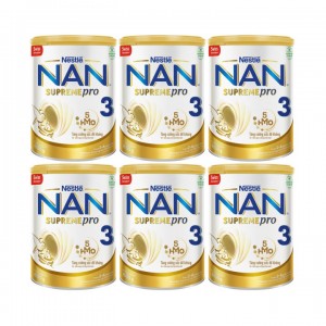 Thùng 6 lon Sữa Nan Supreme 3 800g ( Từ 2 - 6 tuổi )