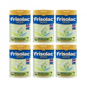 Thùng 6 lonSữa Frisolac Gold 2 850g