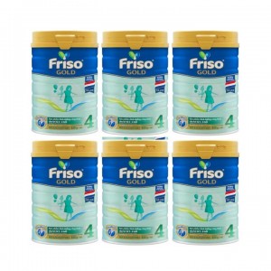 Thùng 6 lonSữa Friso Gold 4 850g