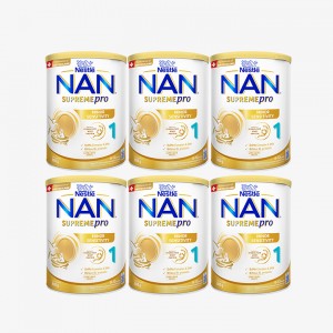 Thùng 6 lon Sữa Nan Supreme 1 800g ( Từ 0 - 6 tháng )