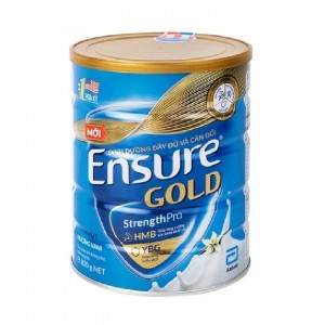 Sữa Ensure Gold ít ngọt hương vani 800g