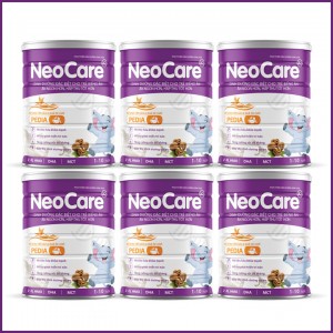 6 Lon Sữa bột NeoCare pedia (1-10 tuổi) 900g