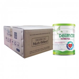 1 Thùng Sữa bột Delimax Diabetes 900g