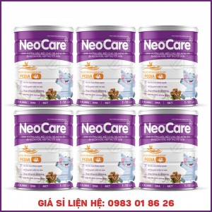 6 Lon Sữa bột NeoCare pedia (1-10 tuổi) 900g