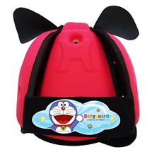 10 Mũ bảo vệ đầu cho bé BabyGuard (Hồng) logo Doremon 01