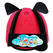 10 Mũ bảo vệ đầu cho bé BabyGuard (Hồng) logo Doremon 03