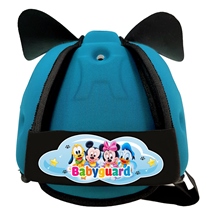 10 Mũ bảo vệ đầu cho bé BabyGuard (Xanh Ngọc) logo Mickey