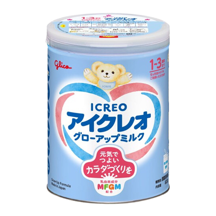 Sữa Glico Icreo số 9 820g (9 - 36 tháng)