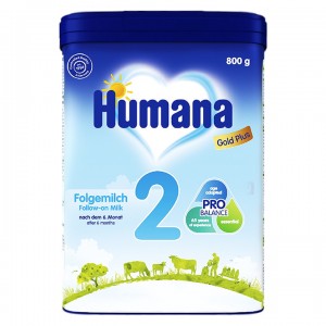 Sữa Humana số 2 800g Đức (trẻ từ 6 – 12 tháng)