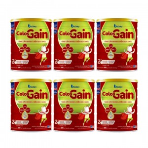 Thùng 6 lon Sữa bột Colos gain số 2 (trên 2 tuổi)